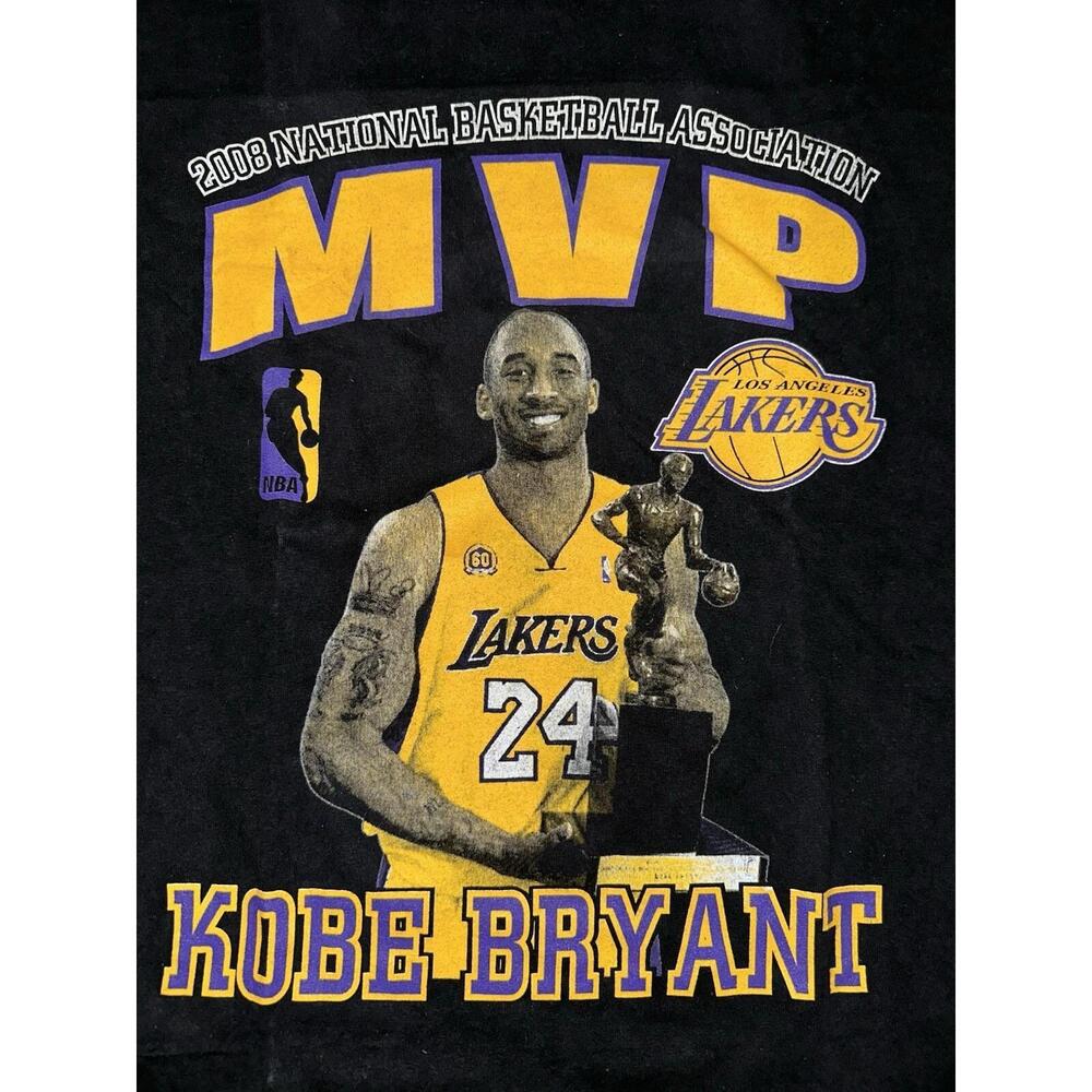 Kobe Bryant Shirt 2008 Mvp Basketball La Lakers Nba Rap Style Print 2Xl